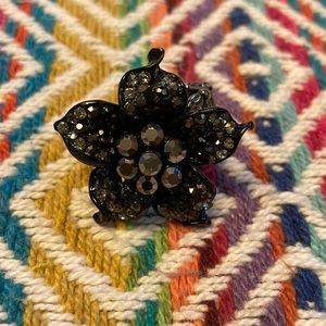Costume Jewelry Flower Cocktail Ring